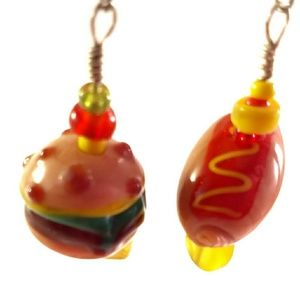 Mad Munchies earrings! 🍔🌭😝